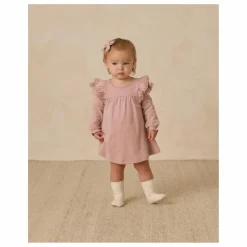 Quincy Mae Robe Volants Coton Bio ||Enfant Robes, Combinaisons|Robes