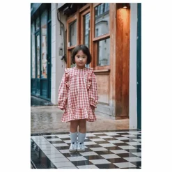 Robe Volants Vichy | Enfant Robes, Combinaisons|Robes