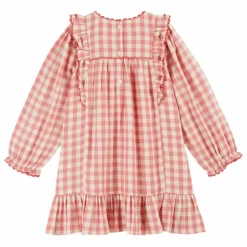 Robe Volants Vichy | Enfant Robes, Combinaisons|Robes