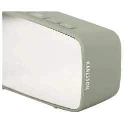 Hot Present Time Réveil oval LED Silver | Sauge