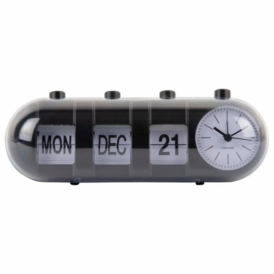 Present Time Réveil Retro tube ||Homme High-Tech|High-Tech, Office
