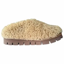 New ILDA'S sheep Sabots Peau Lainée Mérinos | Beige