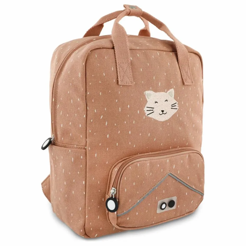 Trixie Sac à dos grand format Mrs Cat | Rose