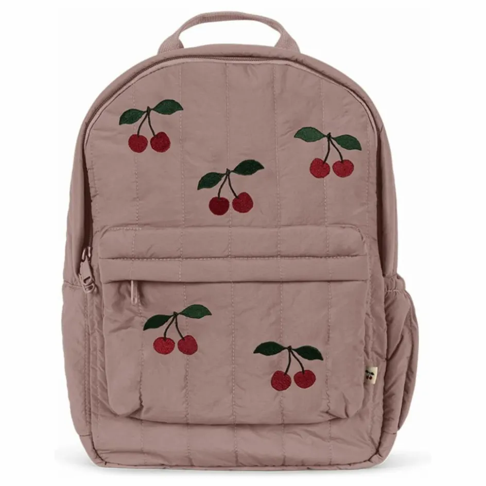 Enfant Konges Sløjd Sacs, Petite Maroquinerie|Accessoires De Mode*Sac à Dos Matelassé Juno Cerises |