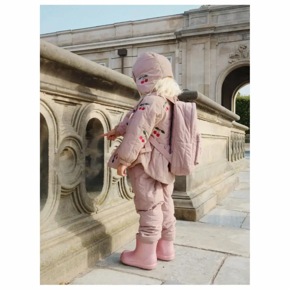 Enfant Konges Sløjd Sacs, Petite Maroquinerie|Accessoires De Mode*Sac à Dos Matelassé Juno Cerises |