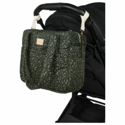 Clearance Nobodinoz Sac à langer imperméable Hyde Park Forest Yumiko | Vert