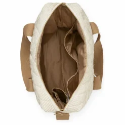 Clearance Cam Cam Sac à langer matelassé Stripes | Camel