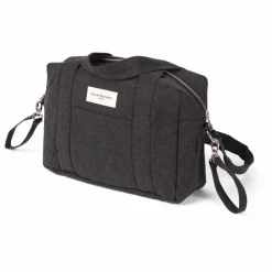 Outlet rivedroite Sac à langer Mini Darcy en coton recyclé | Noir