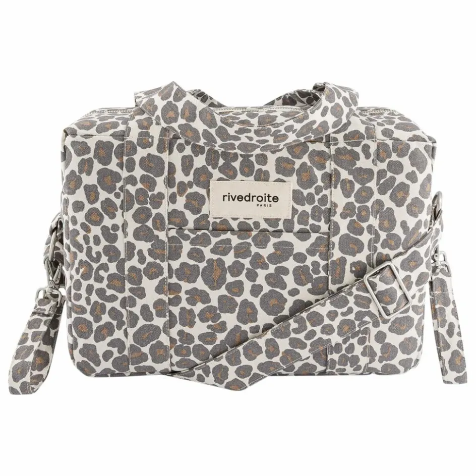 rivedroite Sac à Langer Mini Darcy Léopard Coton Recyclé || Sacs À Langer|Sacs À Langer, Trousses