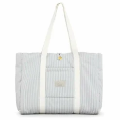 Hot Cam Cam Sac à langer multifonction rayé | Bleu Clair