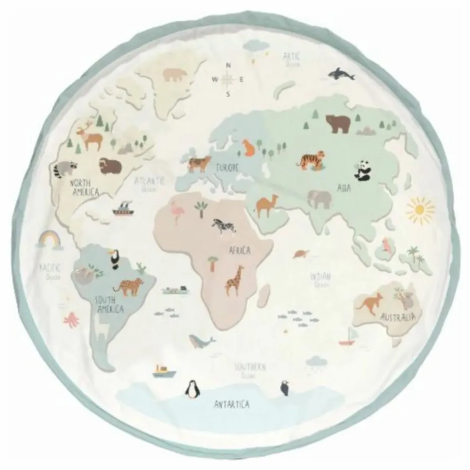 Online Sac / Tapis de jeu Noomad - Carte de Monde Tapis De Jeux