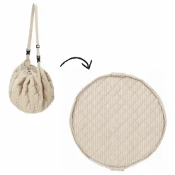 Hot Play and Go Sac / Tapis d'éveil Noomad - Rayures | Bleu