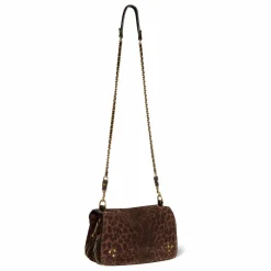Femme Jérôme Dreyfuss Sacs À Main*Sac Bobi Croûte Velours Léopard |