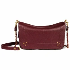 Sale Jérôme Dreyfuss Sac Bobi S Chèvre | Rouge foncé