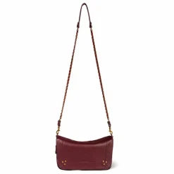 Sale Jérôme Dreyfuss Sac Bobi S Chèvre | Rouge foncé