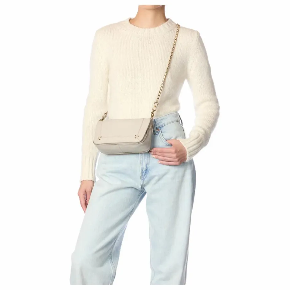 Outlet Jérôme Dreyfuss Sac Bobi S Chèvre Grainé | Ecru
