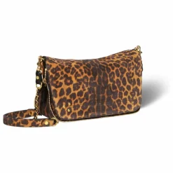 Hot Sac Bobi S Croûte Velours Léopard | Femme Sacs À Main