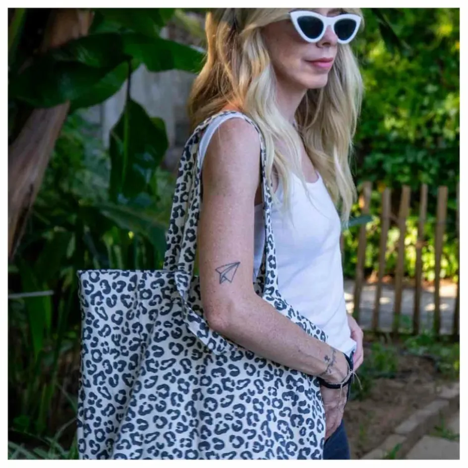 Rose in April Sac cabas Elisabeth Graou ||Femme Sacs Weeks Ends|Sacs Week-End