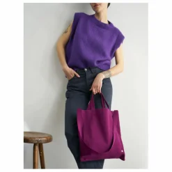 La cerise sur le gâteau Sac City Iona en toile de coton ||Femme Sacs Weeks Ends|Sacs Week-End