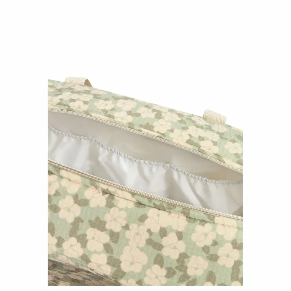 Nobodinoz Sac de maternité imperméable en coton bio Opéra Sakura || Puériculture|Sacs À Langer, Trousses