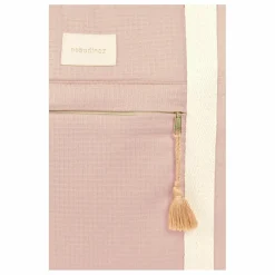 Sale Nobodinoz Sac de maternité imperméable en coton bio Opéra | Rose pâle