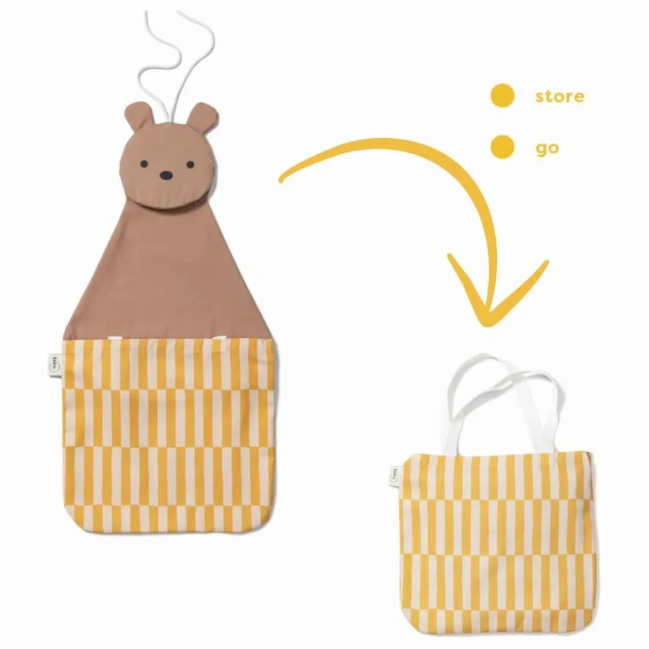 Enfant Play and Go Rangements|Patères, Paniers Enfant*Sac de rangement Toto - Ours |