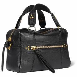 Sale Jérôme Dreyfuss Sac Lucky Bowling Mini Buffle | Noir