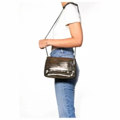New Jérôme Dreyfuss Sac Lulu M Lamé | Champagne