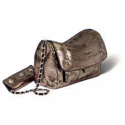 Hot Jérôme Dreyfuss Sac Lulu S Lamé | Champagne