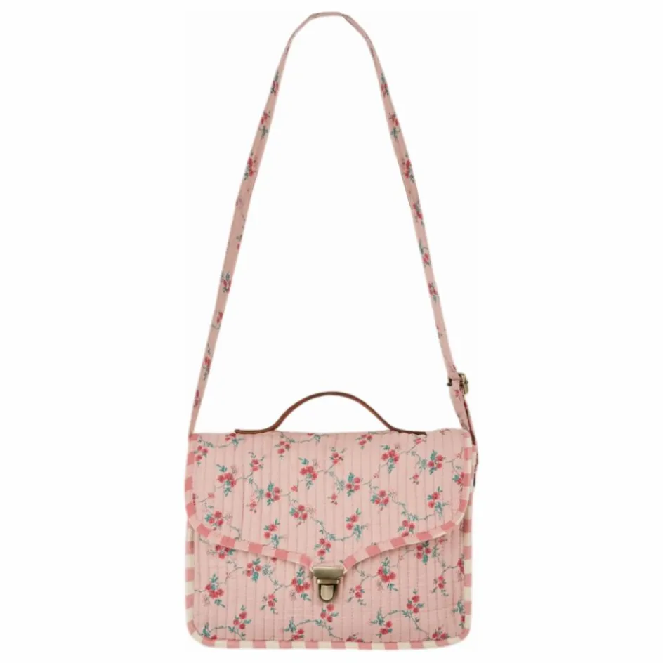 Clearance Emile et Ida Sac Matelassé Fleuri | Rose