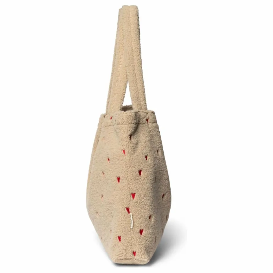 Online Studio Noos Sac mom-bag Hearts | Ecru