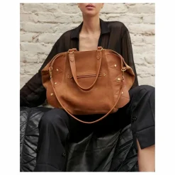 Hot Sac Roger Croûte Velours | Femme Cabas