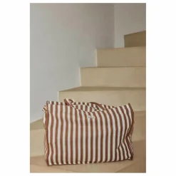 Femme Gabrielle Paris Sacs Weeks Ends|Sacs Week-End*Sac week-end à rayures en coton |
