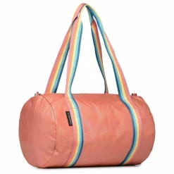 Clearance Caramel & Cie Sac Week-end Irisé | Corail