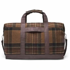 Femme Les Deux Sacs Weeks Ends|Sacs Week-End*Sac Wesam Check Weekender Laine Carreaux |