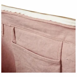 Sale Adorna Sac zippé en lin | Rose poudré
