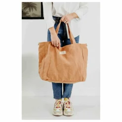 Sac zippé en lin | Sacs À Langer|Puériculture