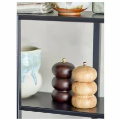 Salière et Poivrière Marge en bois d'hévéa | Art De La Table