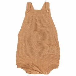 Hot Búho Salopette Coton Bio Maille | Caramel