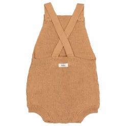 Hot Búho Salopette Coton Bio Maille | Caramel