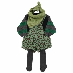 Hot Salopette Courte Léopard Velours Côtelé | Enfant Combinaisons|Bodies, Combinaisons