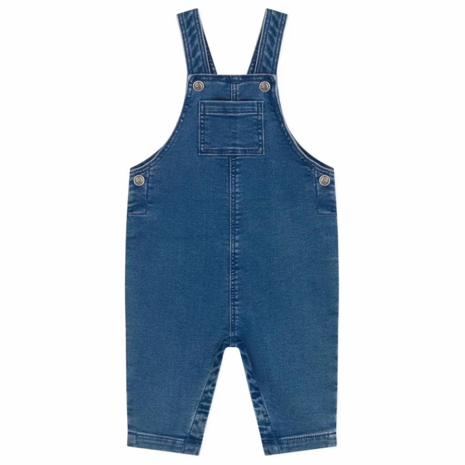 Petit Bateau Salopette Denim Badore || Bodies, Combinaisons|Combinaisons Et Bodies