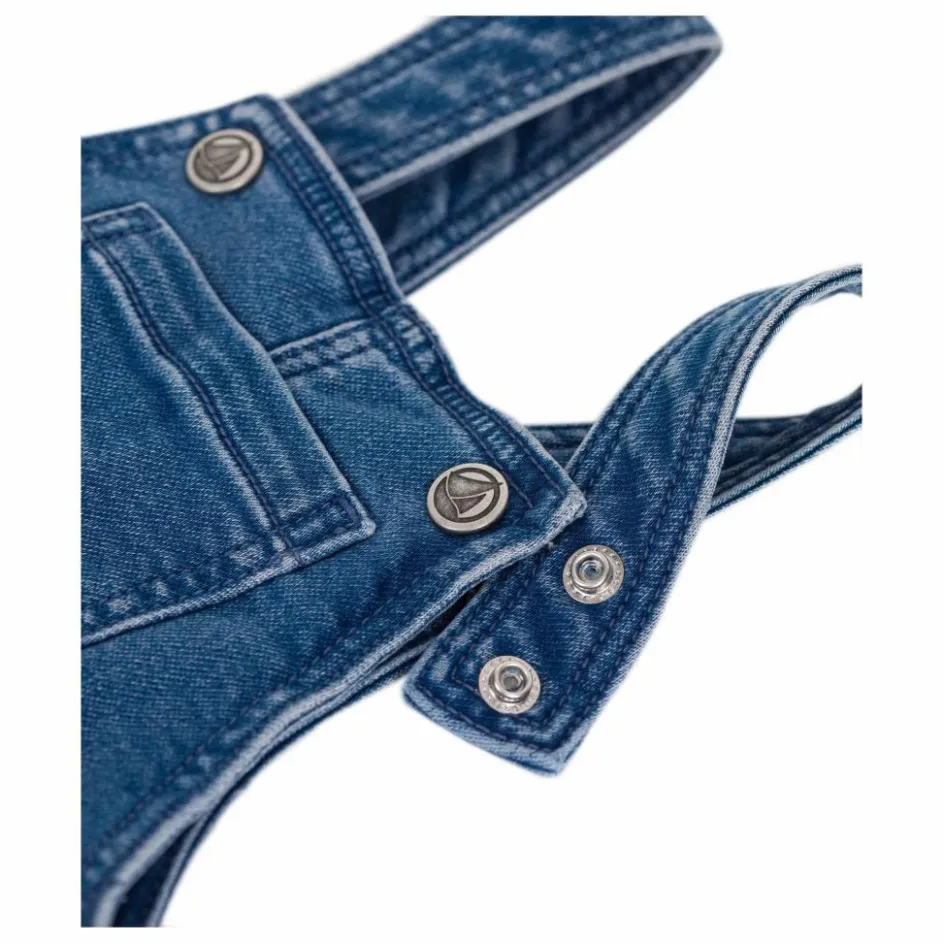 Petit Bateau Salopette Denim Badore || Bodies, Combinaisons|Combinaisons Et Bodies