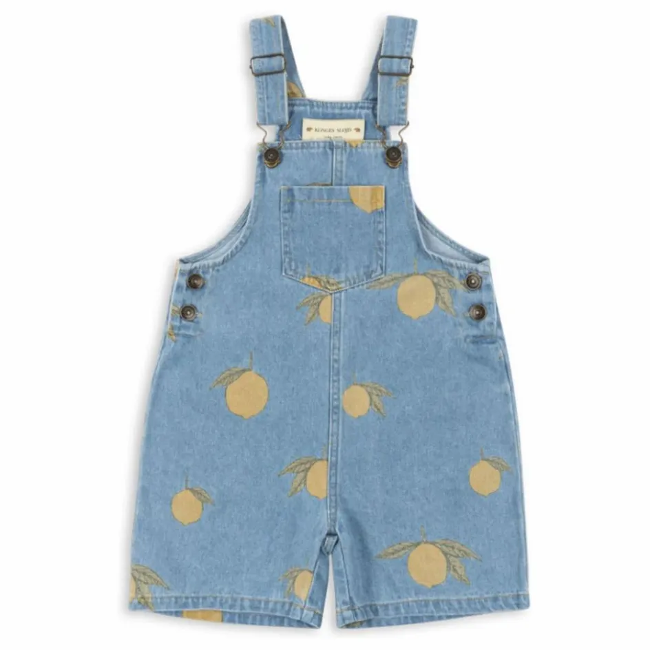 Hot Konges Sløjd Salopette Magot Citron Coton Bio | Bleu