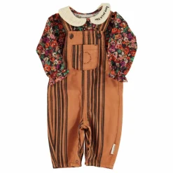 Sale Salopette Rayée Coton Bio Bébé | Bodies, Combinaisons|Bodies, Combinaisons