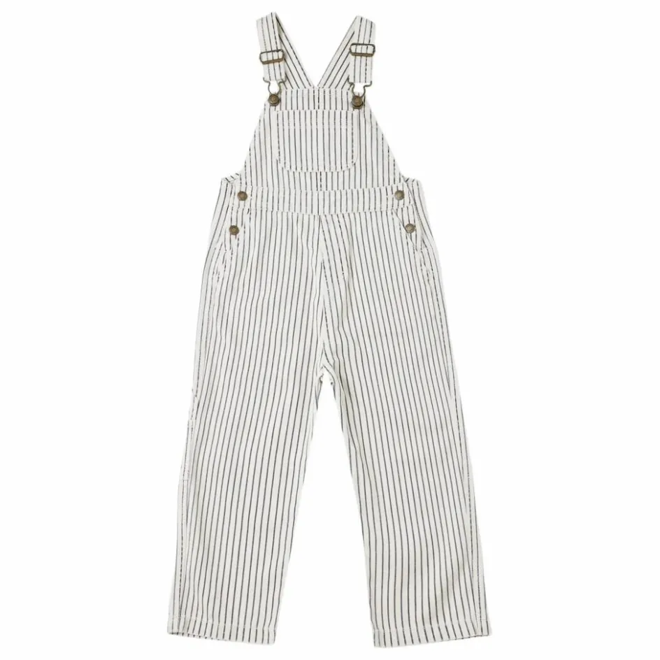 Rylee + Cru Salopette Utility Rayures ||Enfant Combinaisons