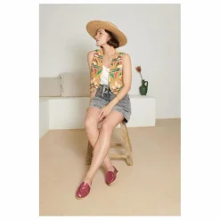 Mapache Sandales Alegre Métallisées ||Femme Sandales, Espadrilles