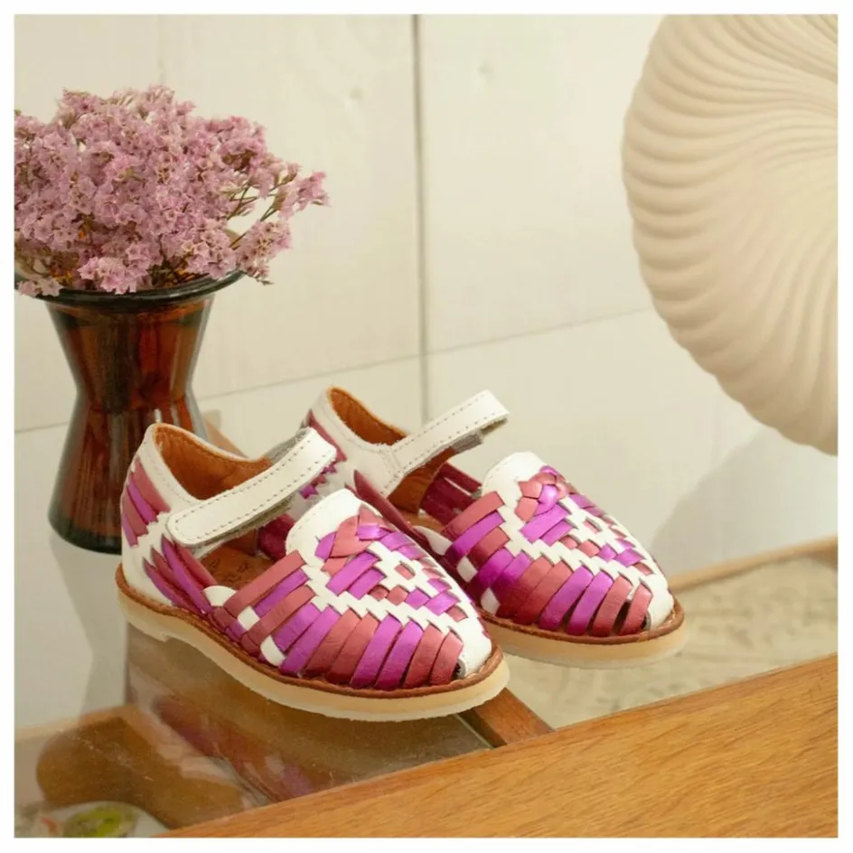 Enfant Mapache Sandales, Espadrilles|Sandales, Nu-Pieds*Sandales Alegria Multi Métallisées |
