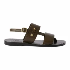 Outlet Soeur Sandales Amazonia Cuir | Vert kaki