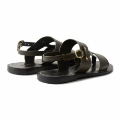 Outlet Soeur Sandales Amazonia Cuir | Vert kaki